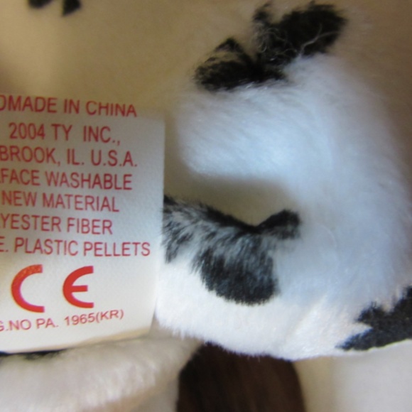 Beanie Baby LAS VEGAS Retired TY Beanie Babies Bear - Picture 4 of 5